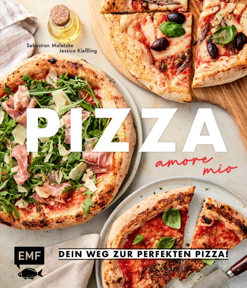Kochbuch Pizza – amore mio Titel